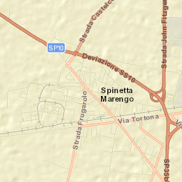 Spinetta Marengo Street Map