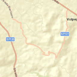 Volpeglino Street Map