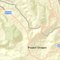 Pozzol Groppo Street Map