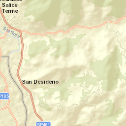 Godiasco Street Map