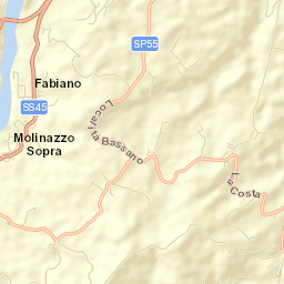 Provincia di Piacenza Street Map