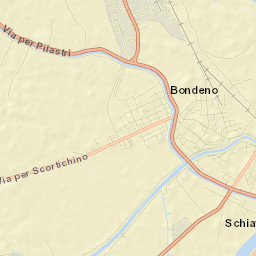 Bondeno Street Map
