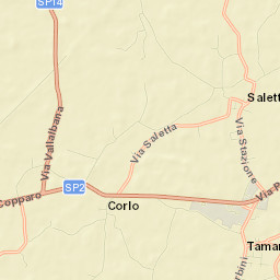La Saletta-Tamara Street Map