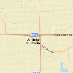 Jolanda di Savoia Street Map