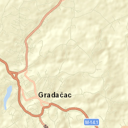 Gradačac Street Map