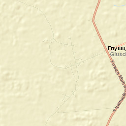 Glušci Street Map