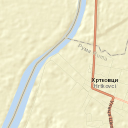 Hrtkovci Street Map