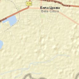 Bela Crkva Street Map