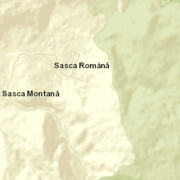 Sasca Montană Street Map