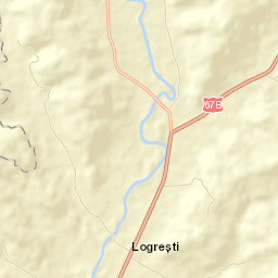 Comuna Logreşti-Moşteni Street Map