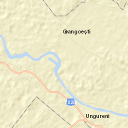 Comuna Dragomireşti Street Map