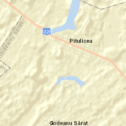 Comuna Glodeanu-Sărat Street Map