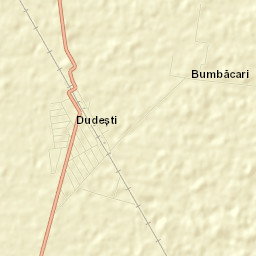Comuna Dudeşti Street Map