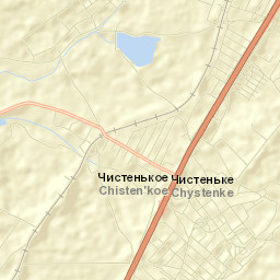 Chisten’koye Street Map