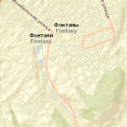 Fontany Street Map
