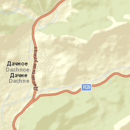 Dachnoye Street Map