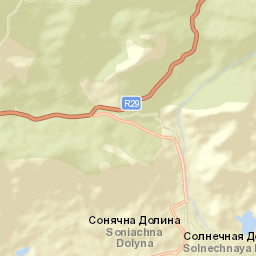 Solnechnaya Dolina Street Map