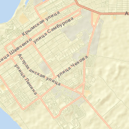 Anapa Street Map