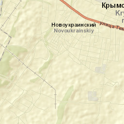 Novoukrainskiy Street Map