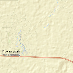 Ponezhukay Street Map