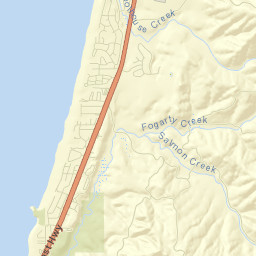 Lincoln Beach Street Map