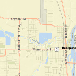 Independence Street Map