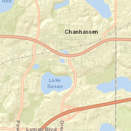 Chanhassen Street Map