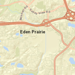 Eden Prairie Street Map