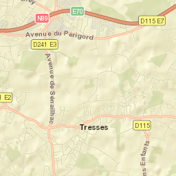 Tresses Street Map
