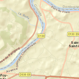 Le Fleix Street Map