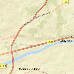 Creysse Street Map