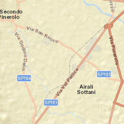 San Secondo di Pinerolo Street Map