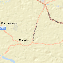 Macello Street Map
