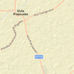 Virle Piemonte Street Map