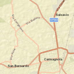 Carmagnola Street Map