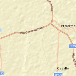 Pralormo Street Map