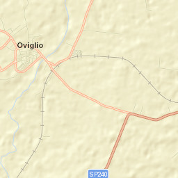 Oviglio Street Map