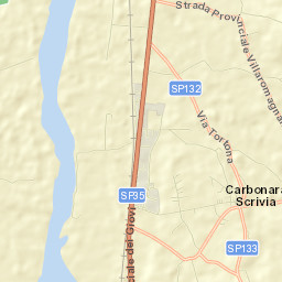 Carbonara Scrivia Street Map