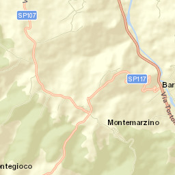 Montemarzino Street Map