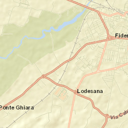 Fidenza Street Map