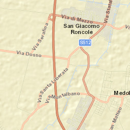 Medolla Street Map