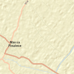 Massa Finalese Street Map