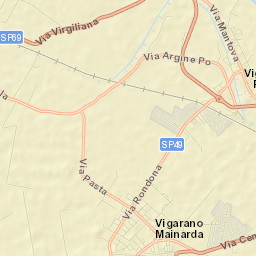 Vigarano Mainarda Street Map