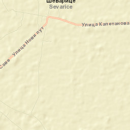 Ševarice Street Map