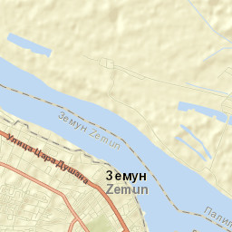 Zemun Street Map