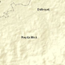 Comuna Dalboşeţ Street Map
