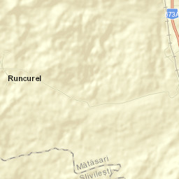 Comuna Mătăsari Street Map