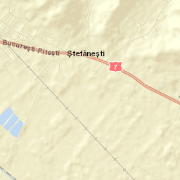 Oraș Ştefăneşti Street Map