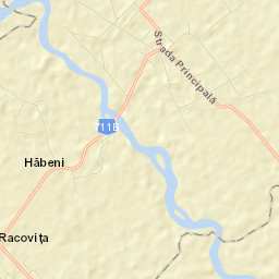 Hăbeni Street Map
