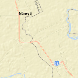 Măneşti Street Map